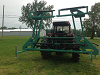 Cabbage Transplater Folding Toolbar Cabbage Transplater Folding Toolbar