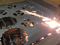 CNC Burn Table Cutting Parts