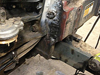 Tractor Frame Repair