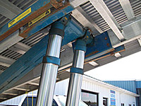 Truck Hoist Installation Truck Hoist Installation